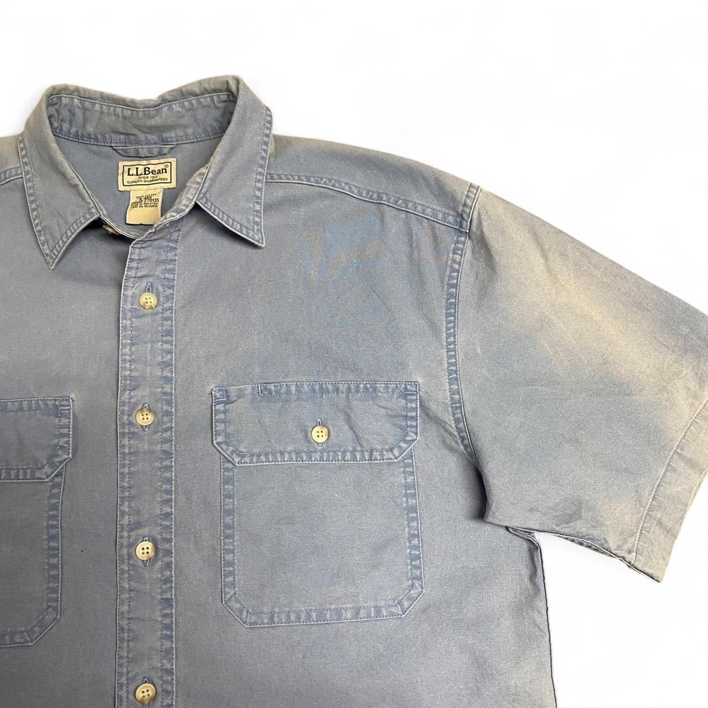 Vintage LL Bean Short Sleeve Button Up Shirt LL Bean short sleeve button up